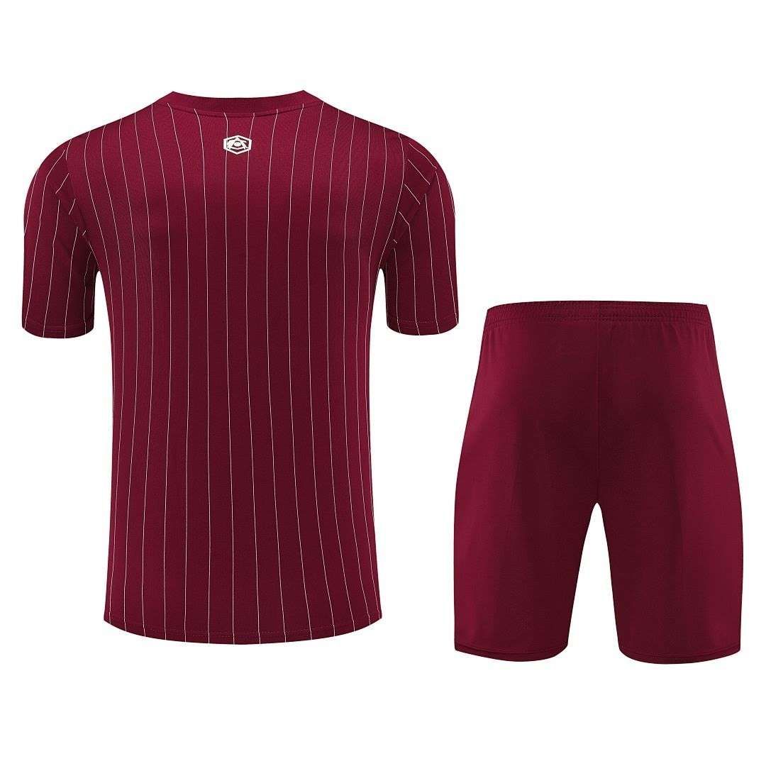 2526 Arsenal Dark Red Short-Sleeve Suit S-2XL — foto 2
