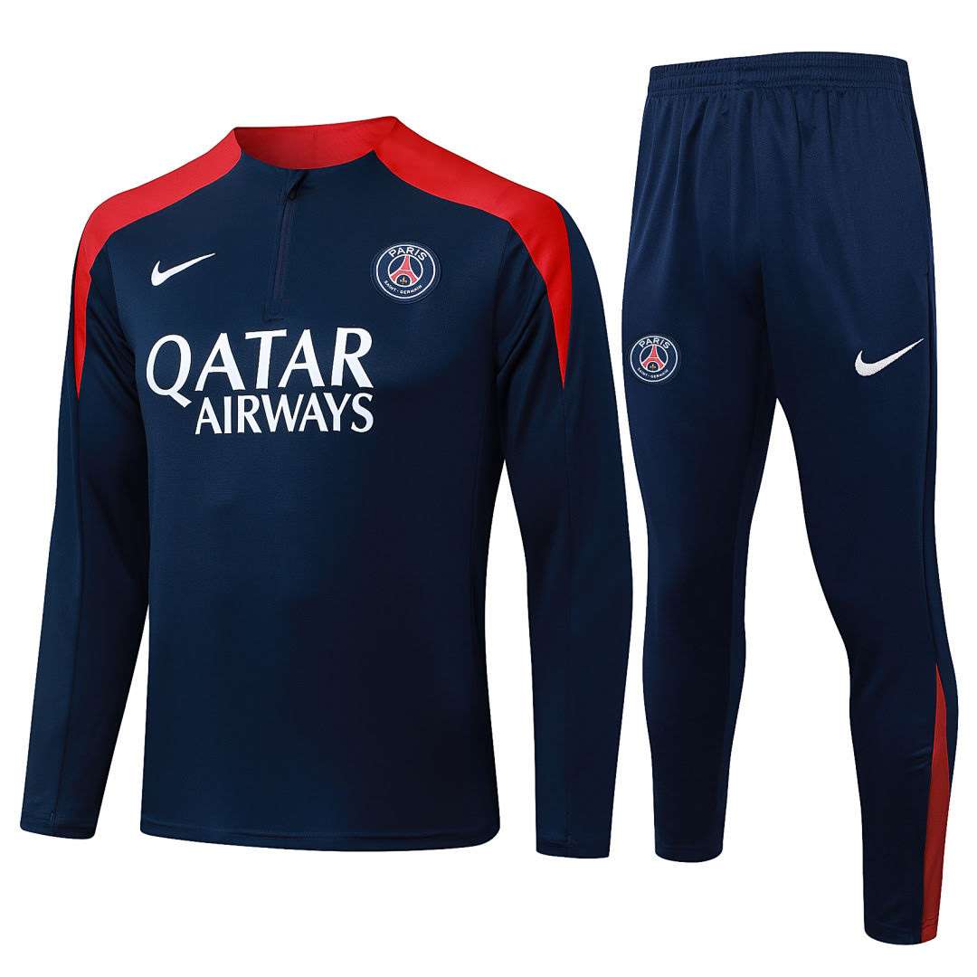 B2546# 2526 PSG Royal Blue Half-Zip Set S-2XL — foto 1