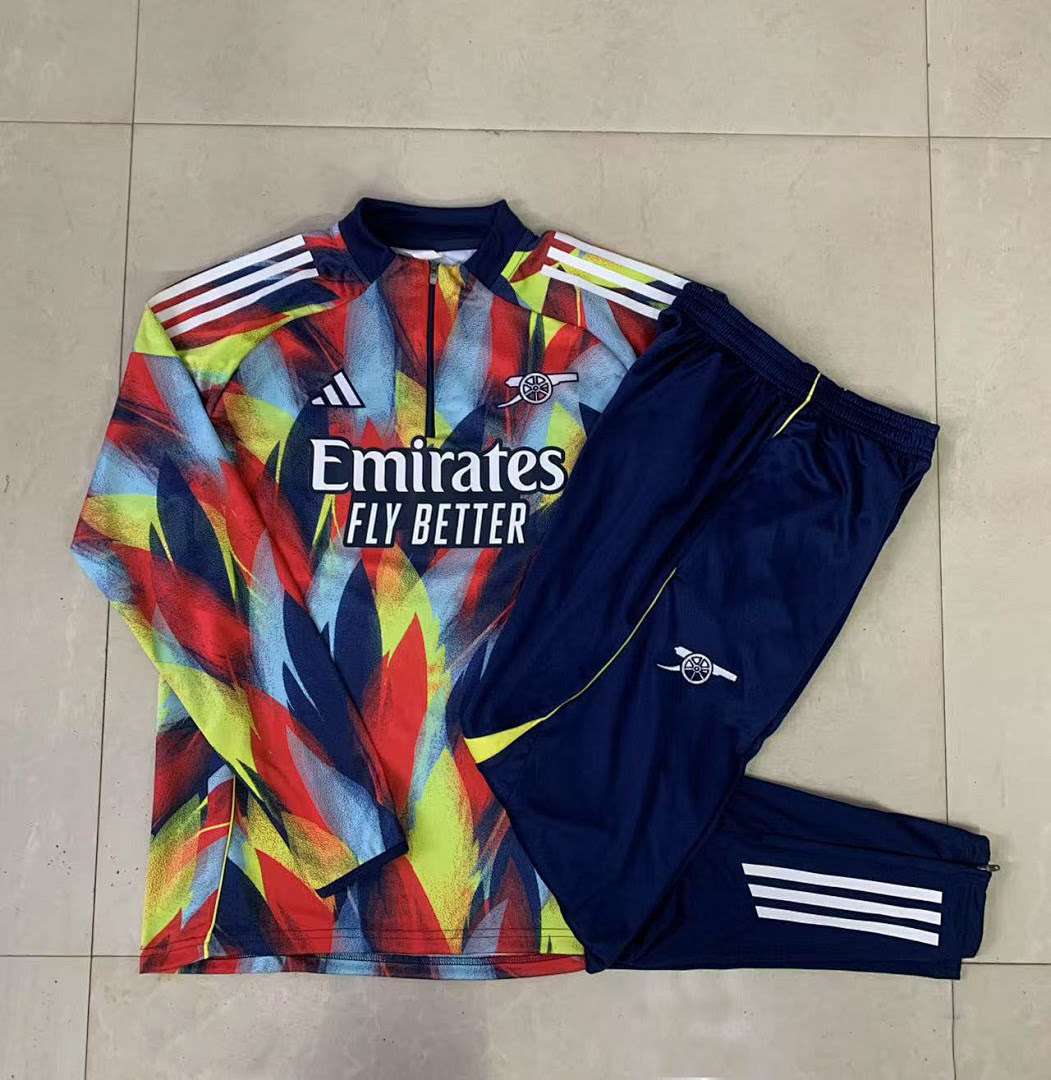 B2551# 2526 Arsenal Color Inkjet Half-Zip Set S-2XL — foto 3
