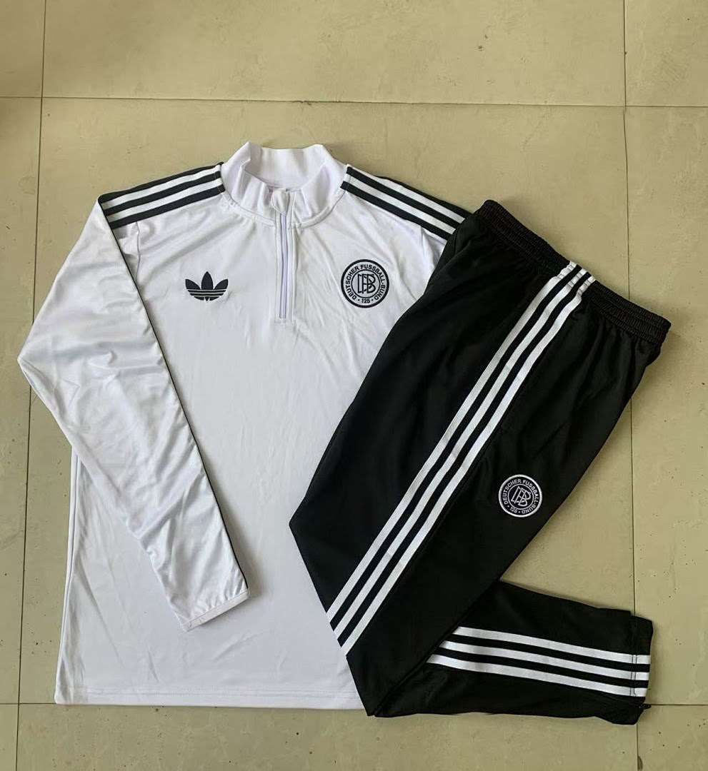 B2560# 2526 German White 125th Anniversary Half-Zip Set S-2XL — foto 3