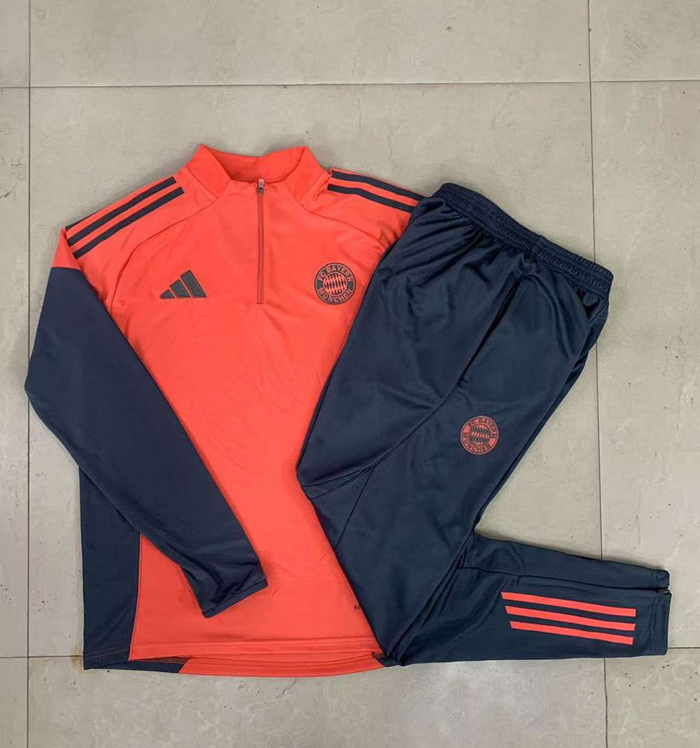 B2564# 2526 Bayern Orange Half-Zip Set S-2XL — foto 3