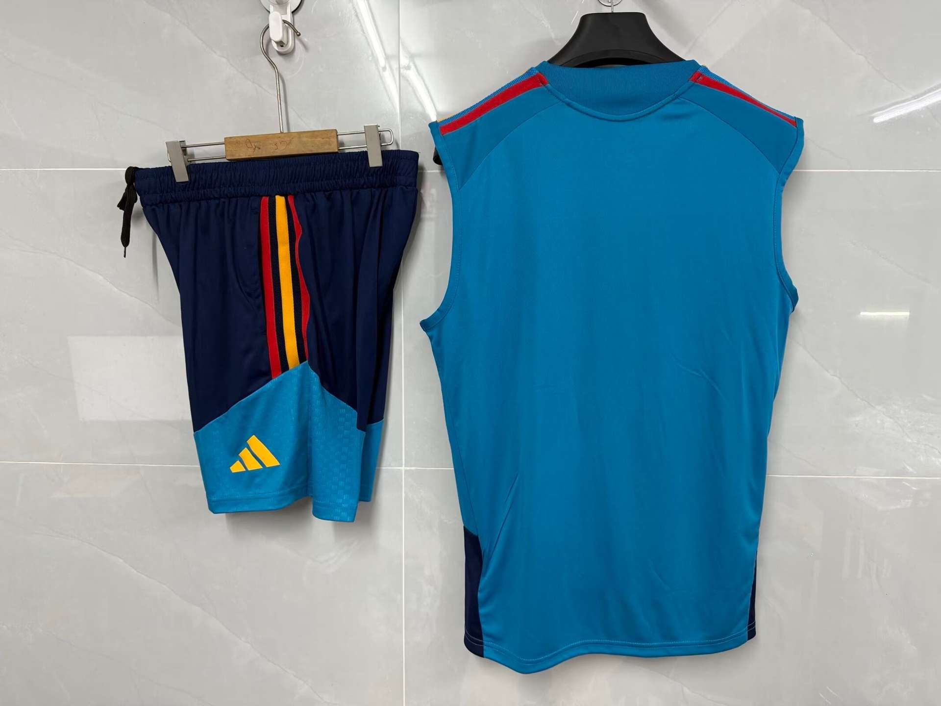 2627 Spanish Blue Training Vest Set: Sizes S-3XL — foto 2
