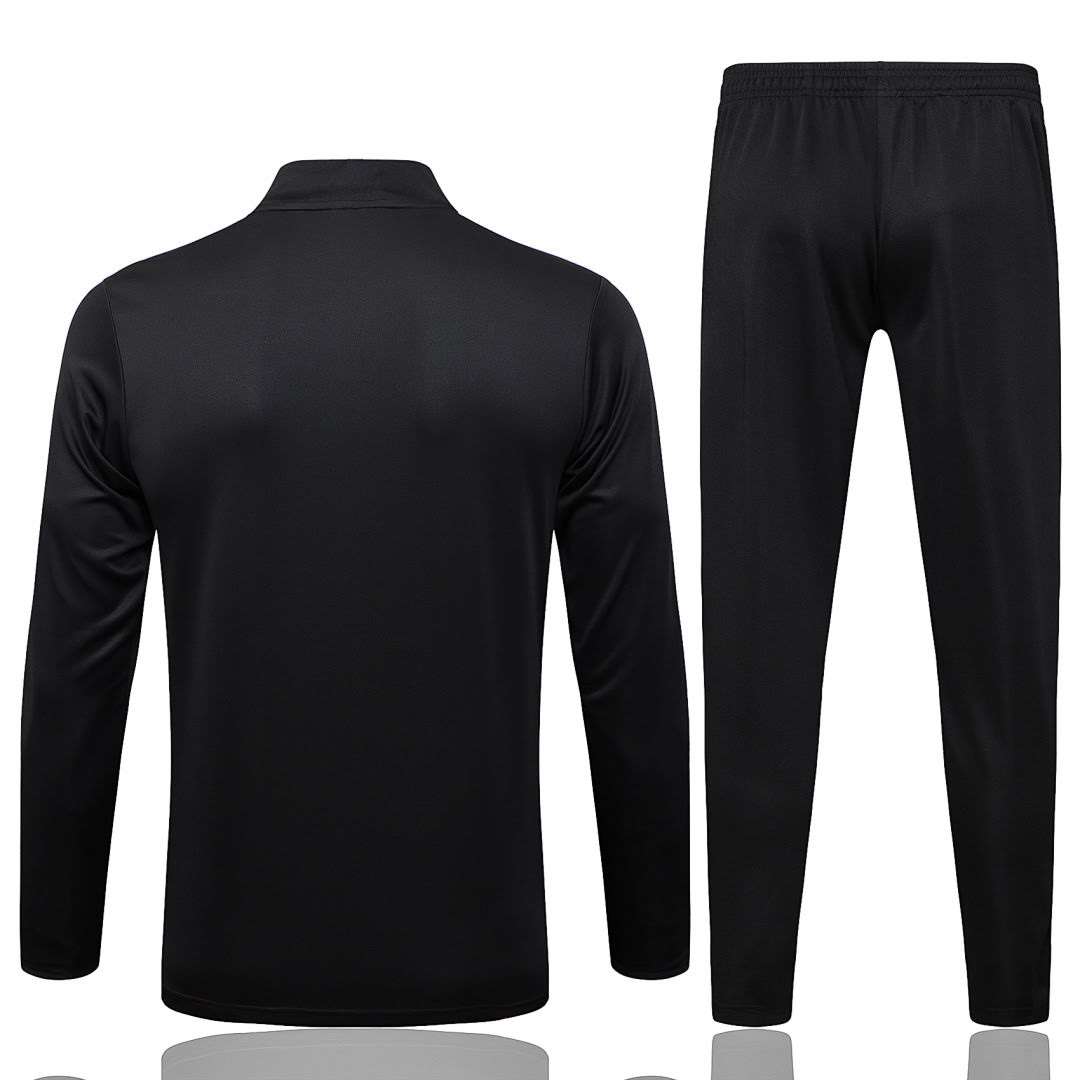 B2579# 2526 German 125th Anniversary Black Half-Zip Set S-2XL — foto 2