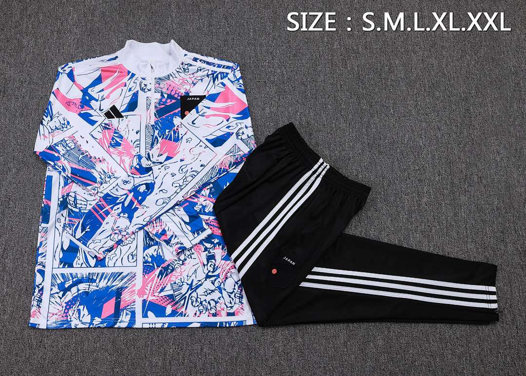 B2581# 2526 Japan Color Inkjet Half-Zip Set S-2XL — foto 3