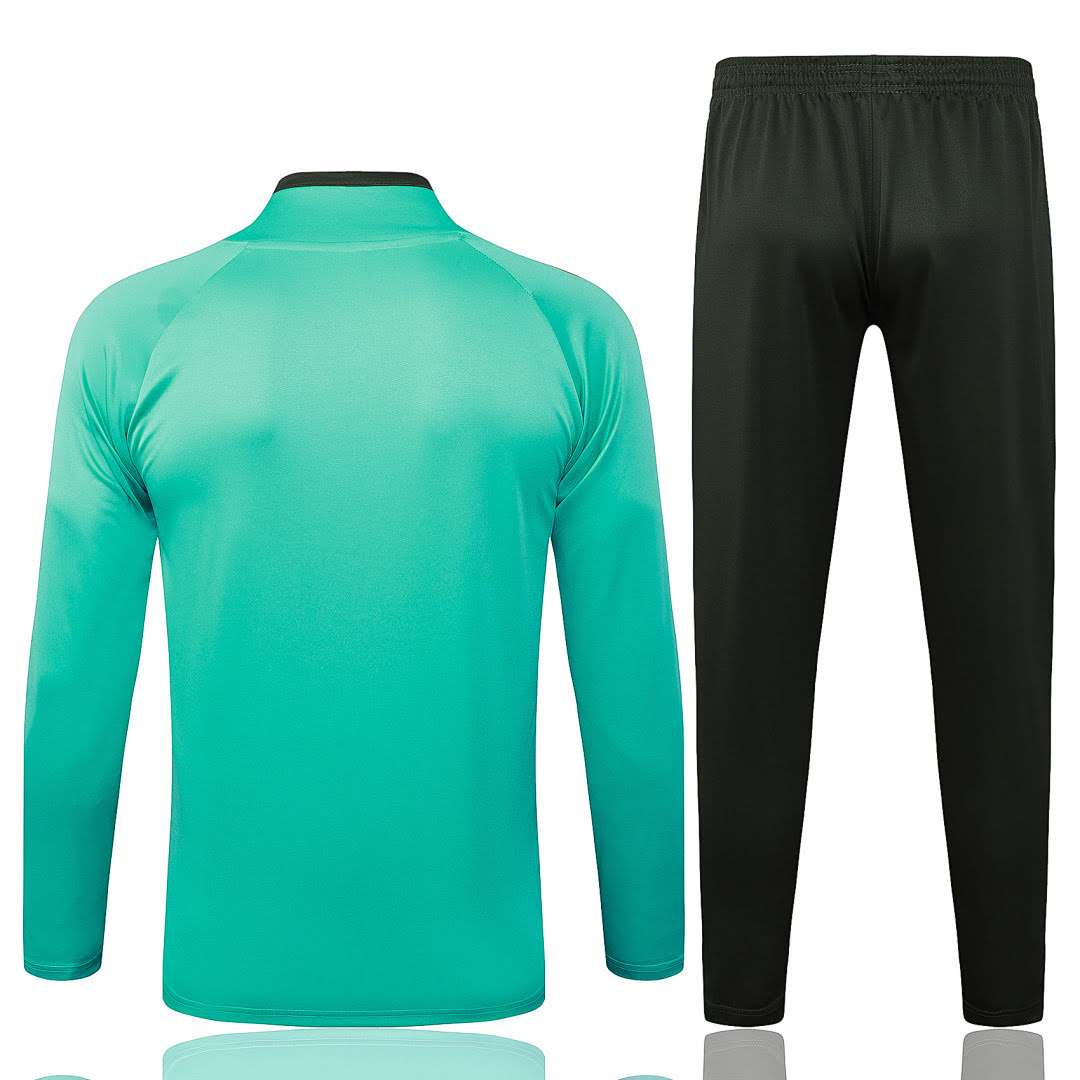 B2594# 2526 Florminense Dark Green Half-Zip Set S-2XL — foto 2
