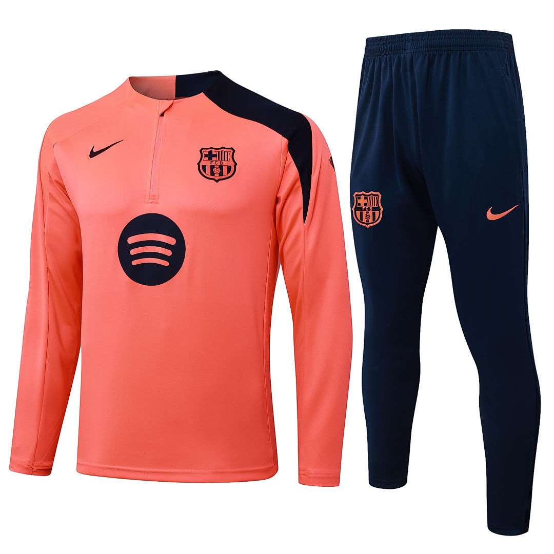 B25136# 2526 Barcelona Orange Half-Zip Set S-2XL — foto 1