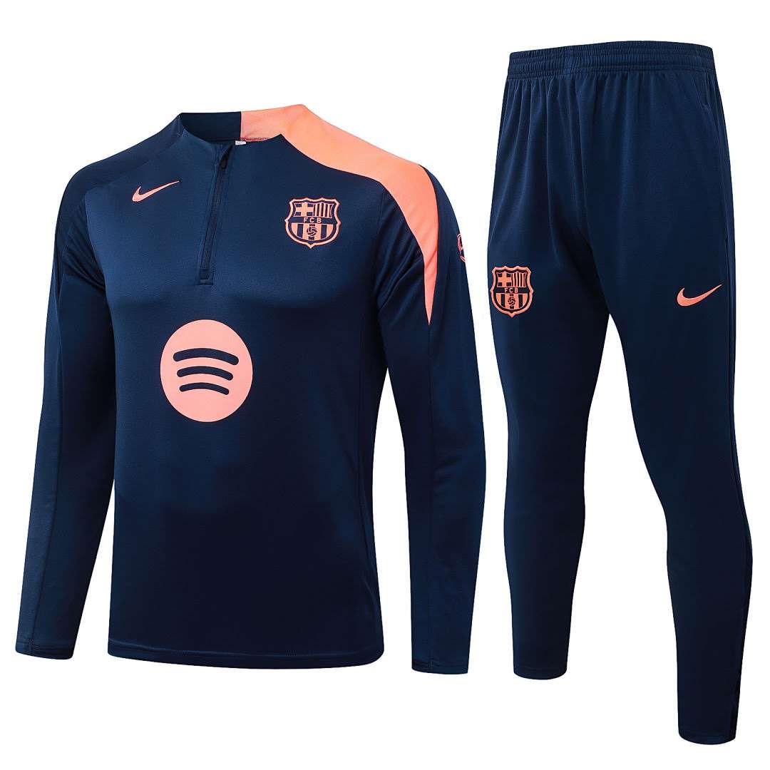 B25140# 2526 Barcelona Blue Half-Zip Set S-2XL — foto 1