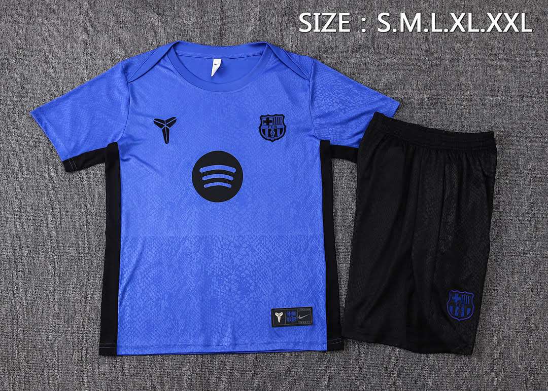 B25225# 2526 Barcelona Purple Short-Sleeve Set S-2XL — foto 3