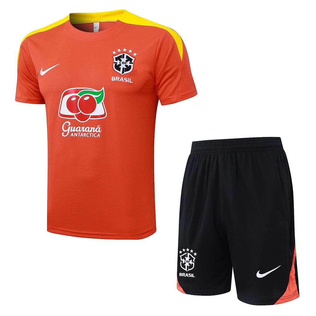 B25271# 2526 Brazilian Orange Short-Sleeve Set S-2XL — foto 1
