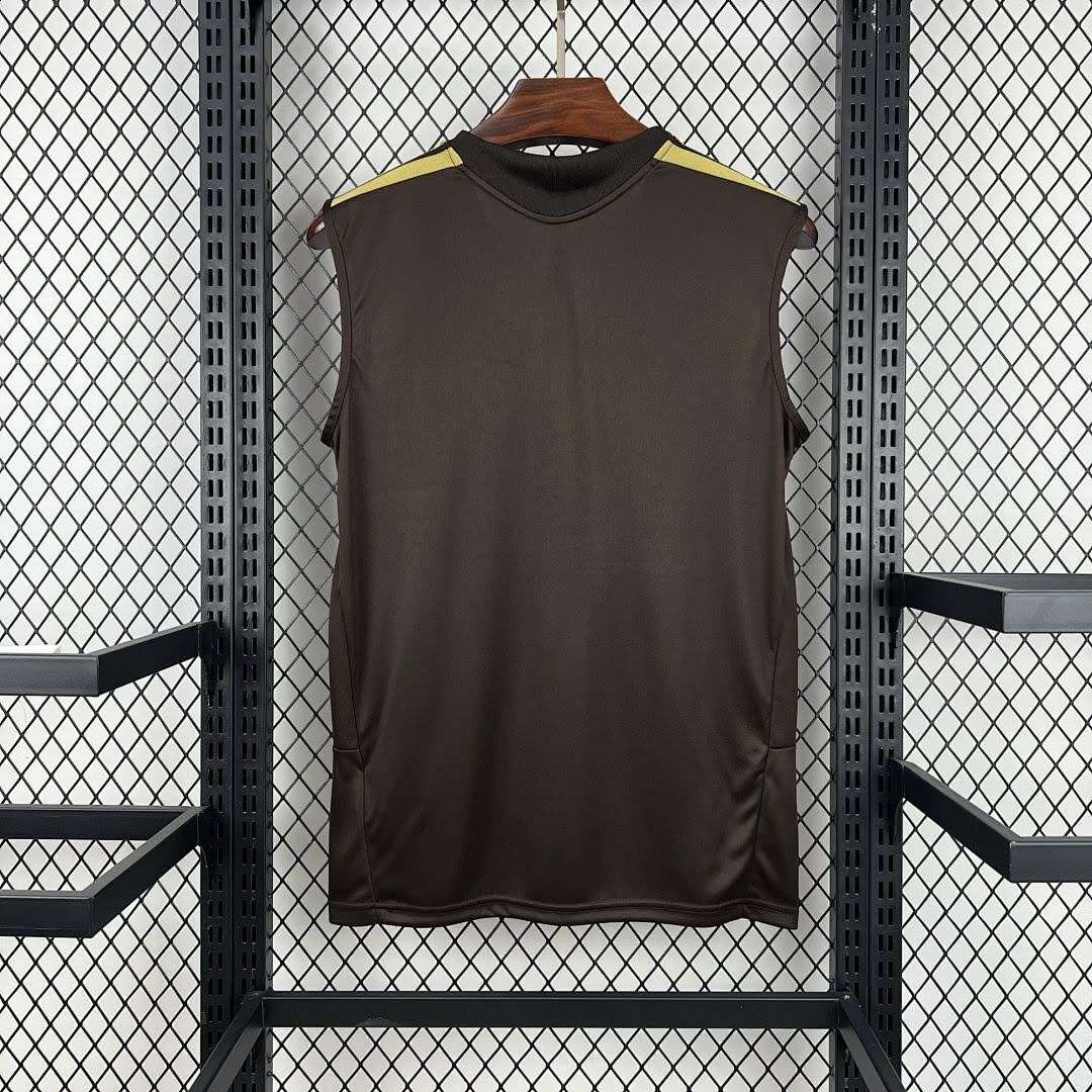 26-27 Flamengo training uniform dark brown vest S-4XL — foto 2