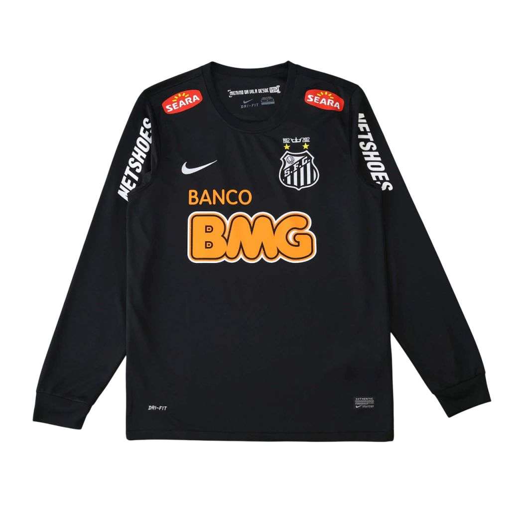 2013 Retro Santos Away Jersey, Long Sleeve with Epaulettes, S-XXL — foto 1