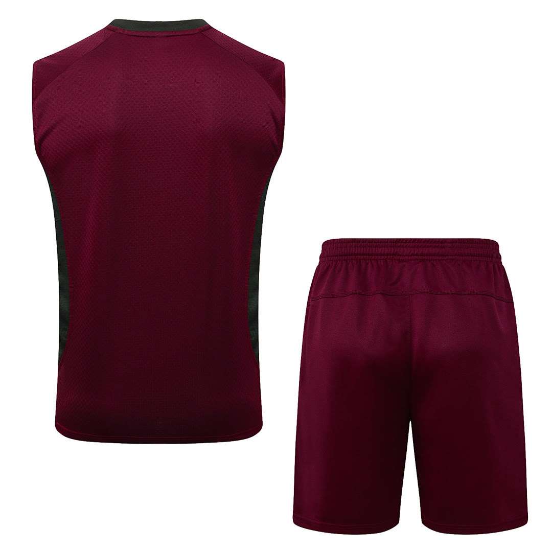 D25270# 2526 Florminense maroon vest set, sizes S-2XL — foto 2