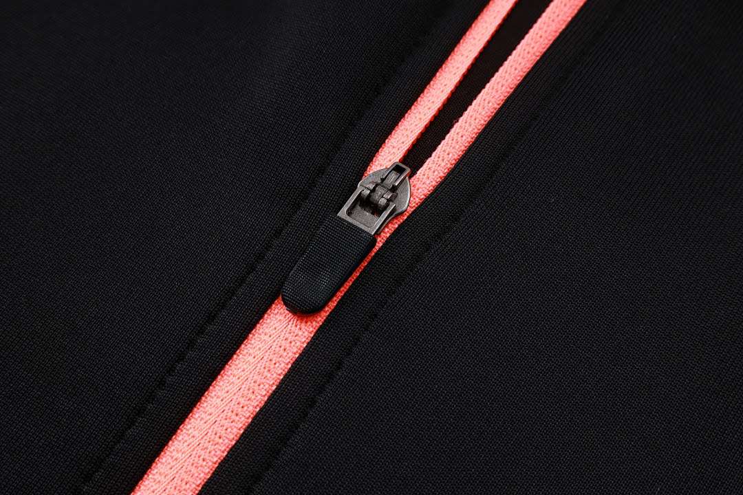A25112# 2526 Corinthians long zipper  black and pink training kit S-XXL — foto 3