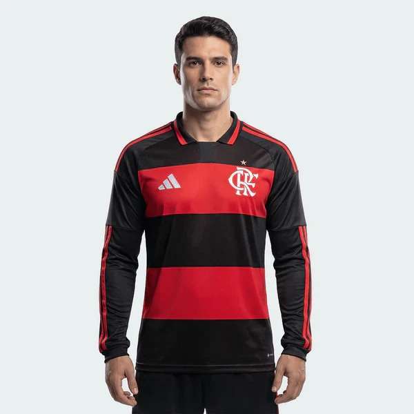 2627 Flamengo Home long sleeves  S-4XL — foto 4