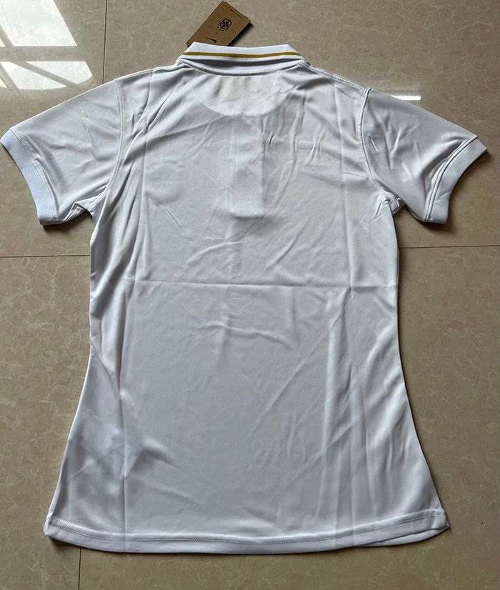 Brazil white polo Women Jersey S-2XL — foto 2