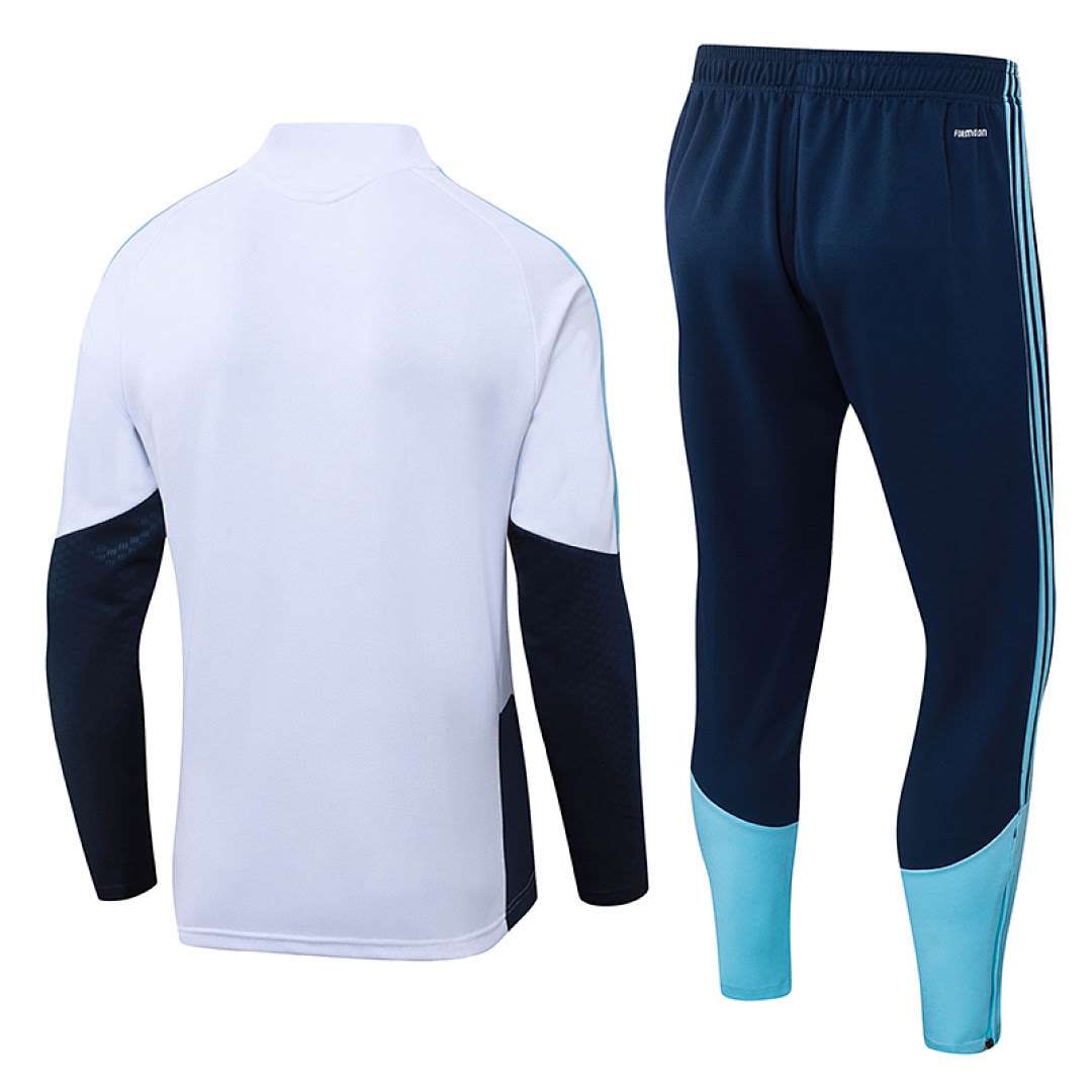 2627 Argentina White Half-Zip Suit S-2XL — foto 2