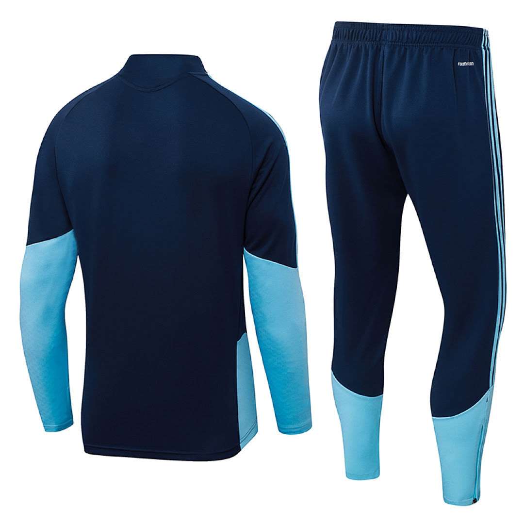 2627 Argentina Royal Blue Half-Zip Set, Sizes S-2XL — foto 2
