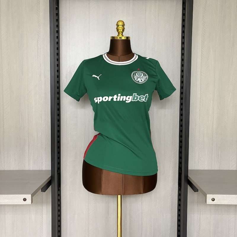 2627 Women's Palmeiras Home Style S-2XL — foto 3