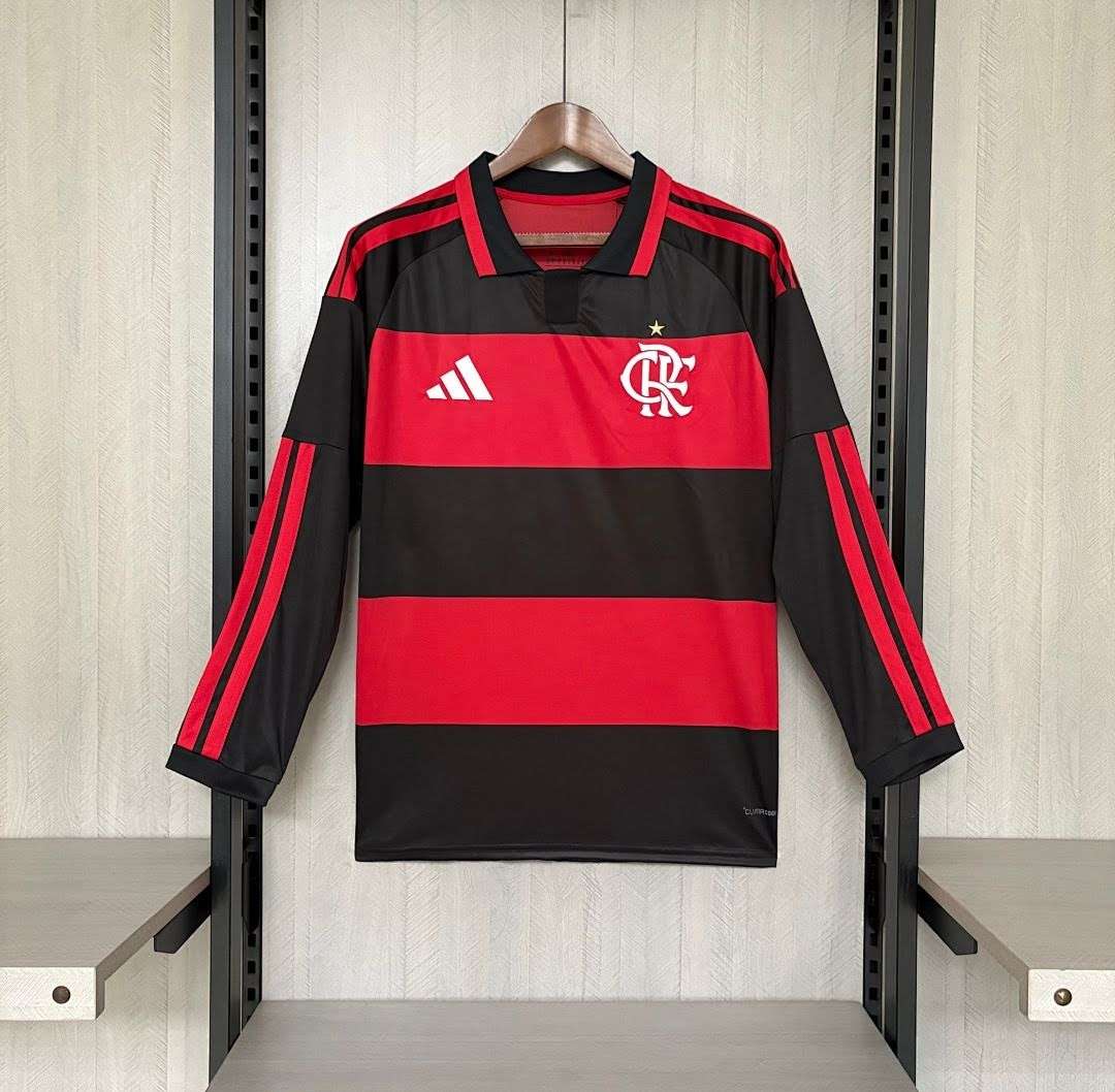 2627 Flamengo Home long sleeves  S-4XL — foto 1