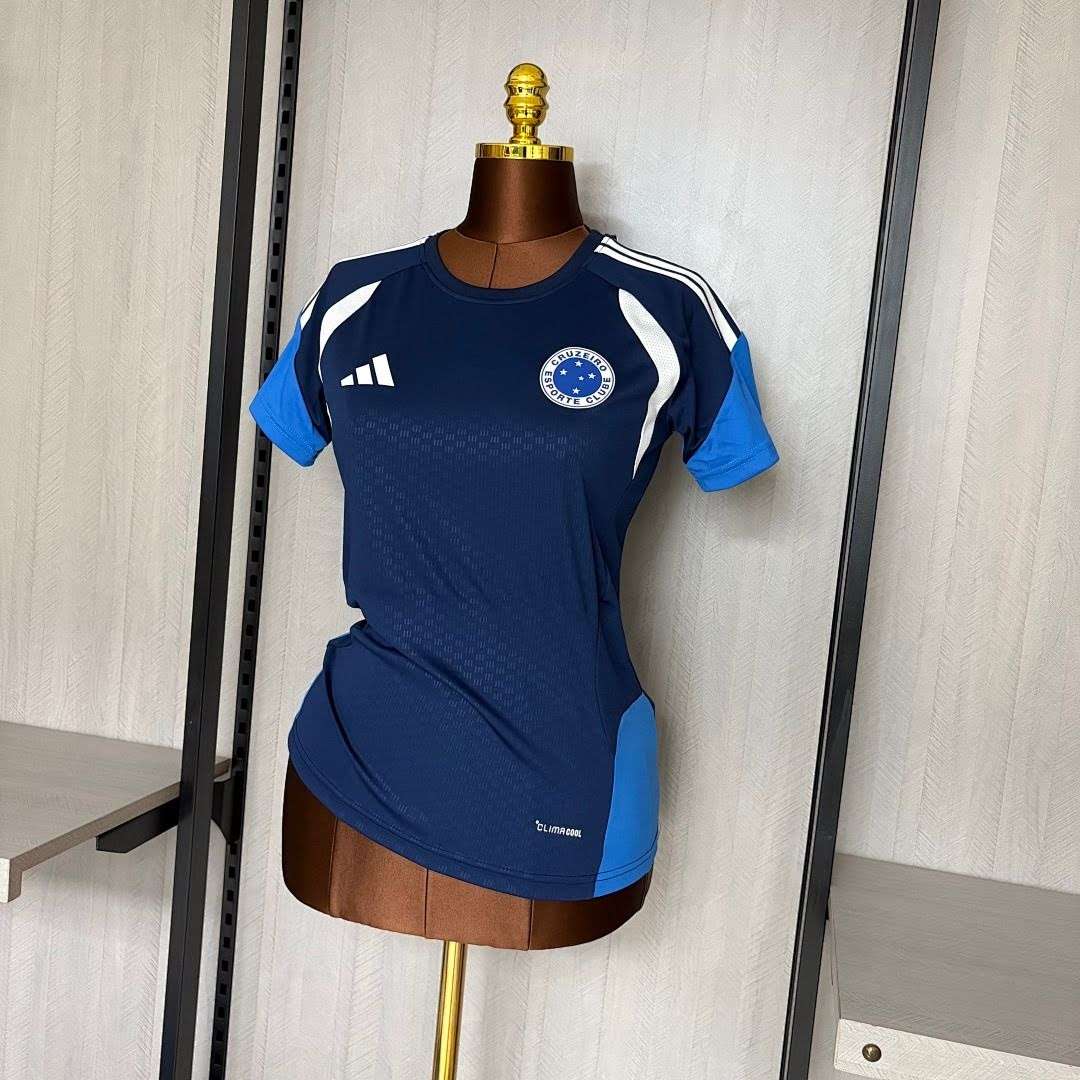 26-27 Women's Cruzeiro training kit black and blue S-2XL — foto 3