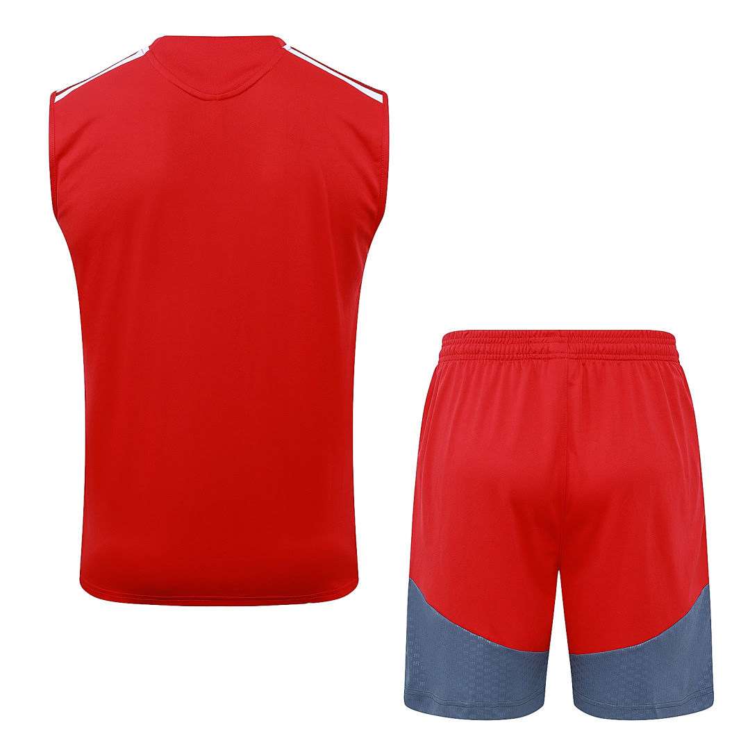 D26015# 2627 Brazil International Red Vest Set S-2XL — foto 2