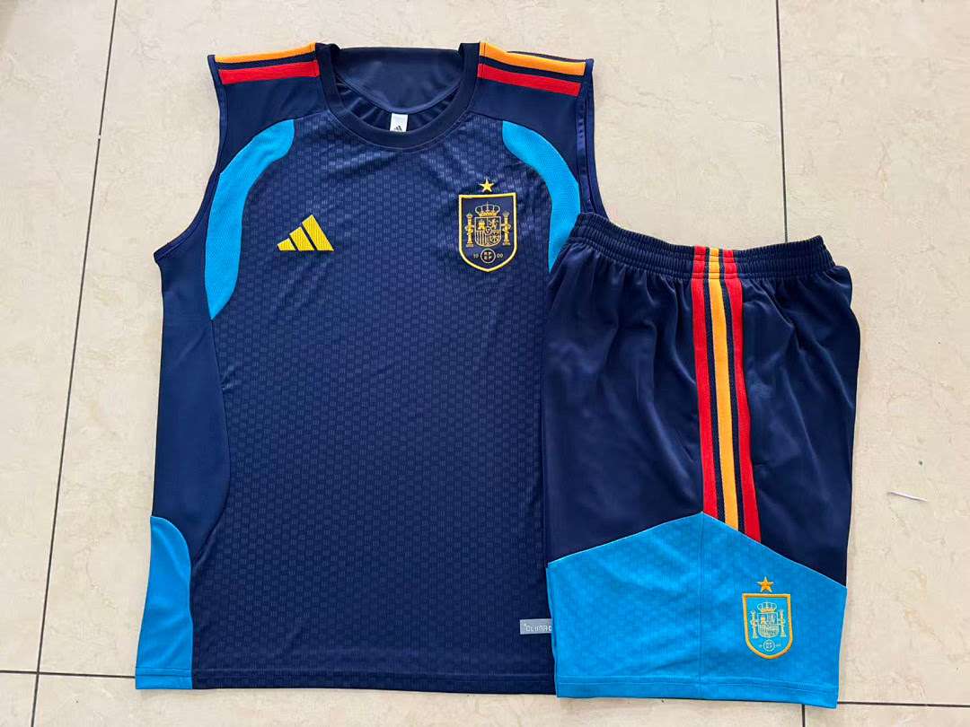 D26016# 2627 Spanish bao'lan colored vest set S-2XL — foto 4
