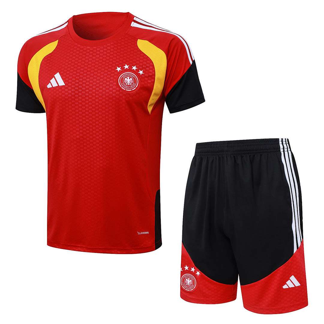 J26003# 2627 German Red Short-Sleeve Suit S-2XL — foto 1