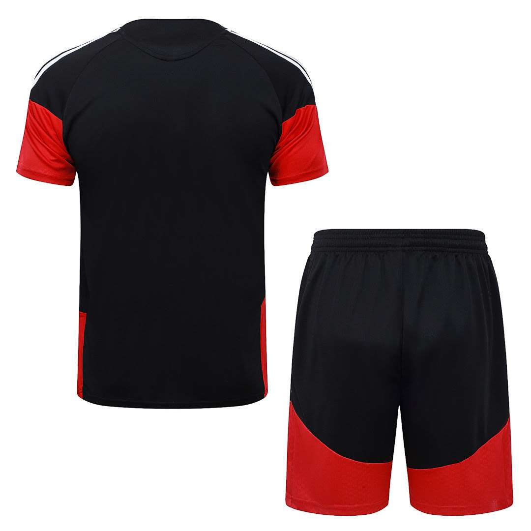 J26006# 2627 German Black Short-Sleeve Suit S-2XL — foto 2