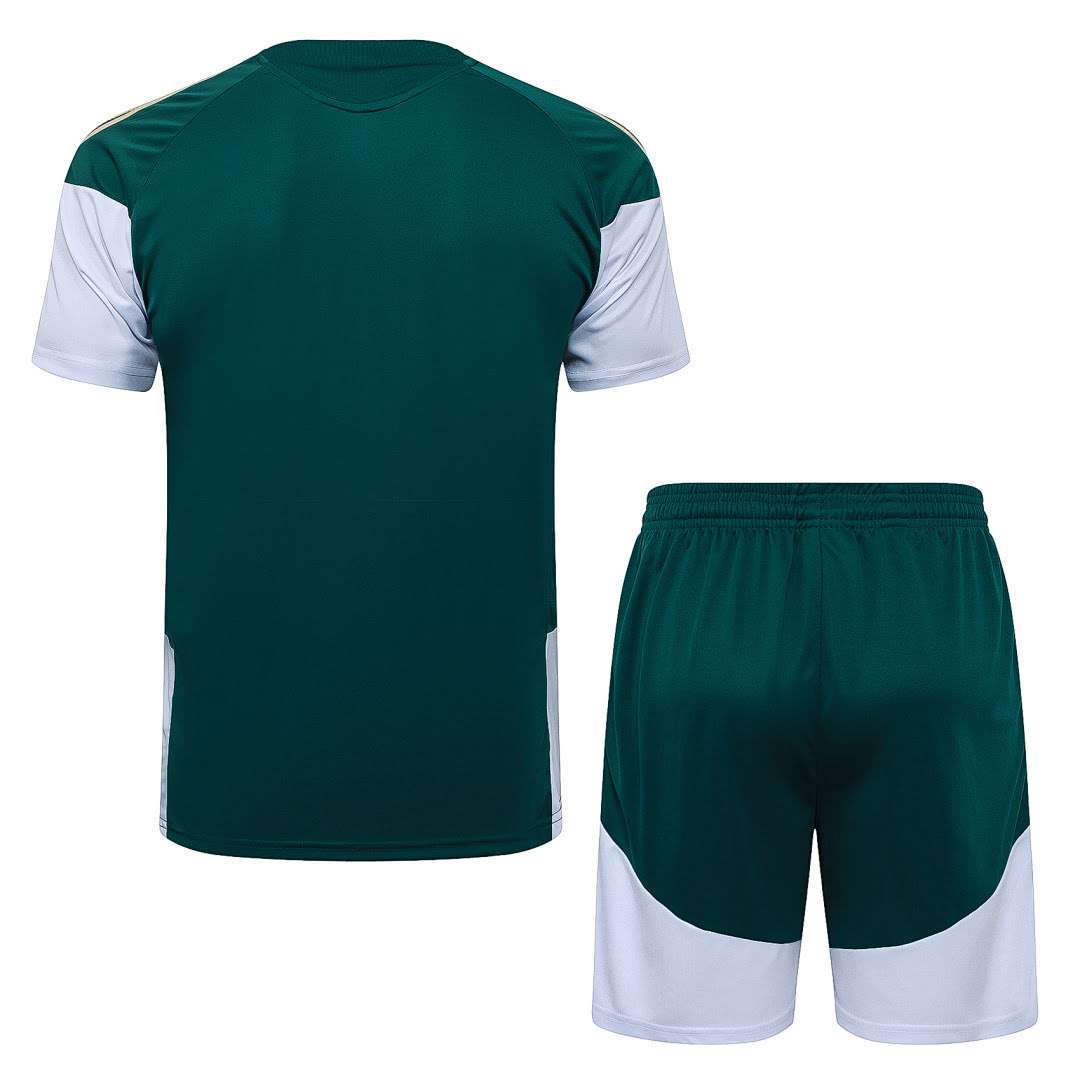 J26008# 2627 Italian Dark Green Short-Sleeve Suit S-2XL — foto 2