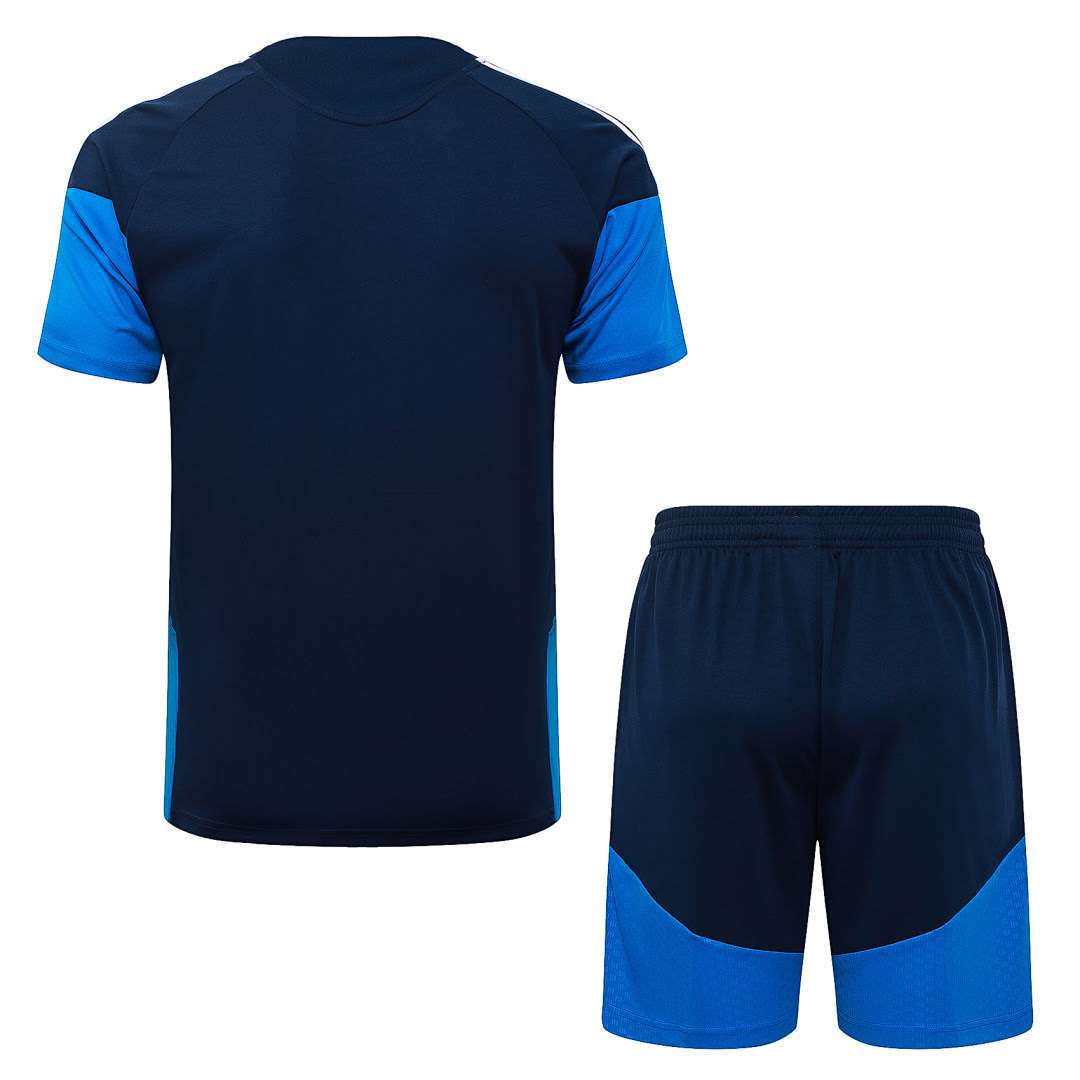 J26011# 2627 Cruzeiro Royal Blue Short-Sleeve Suit S-2XL — foto 2