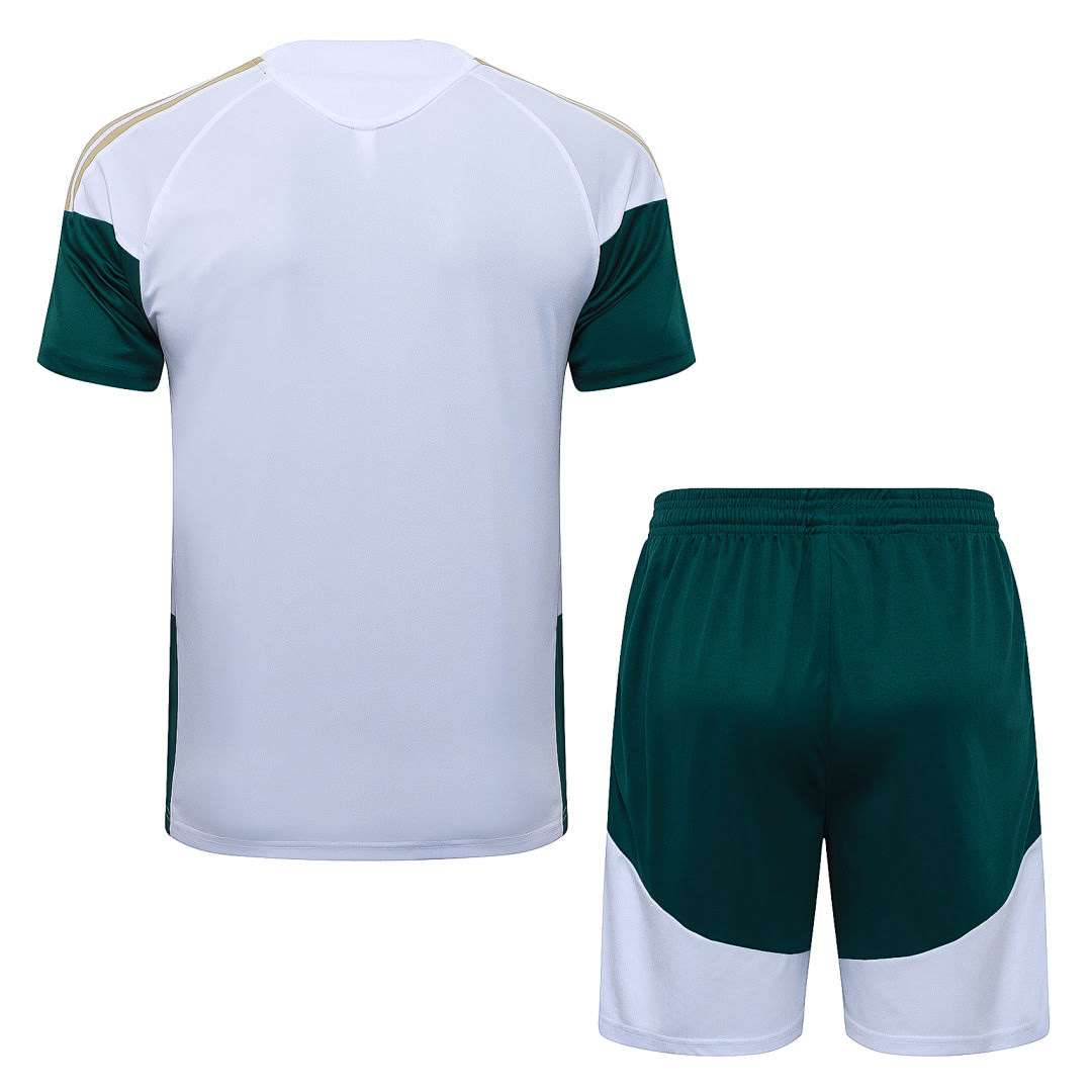 J26013# 2627 Italian White Short-Sleeve Suit S-2XL — foto 2