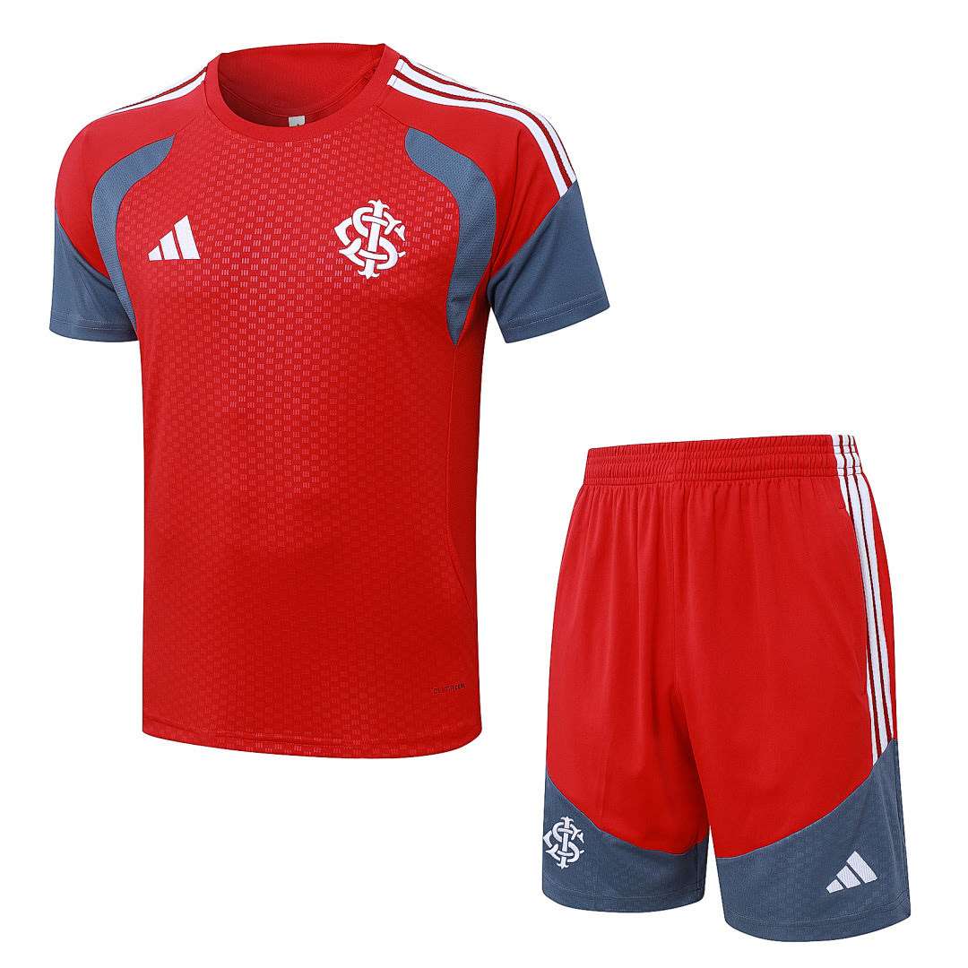 J26015# 2627 Brazil International Red Short-Sleeve Suit S-2XL — foto 1