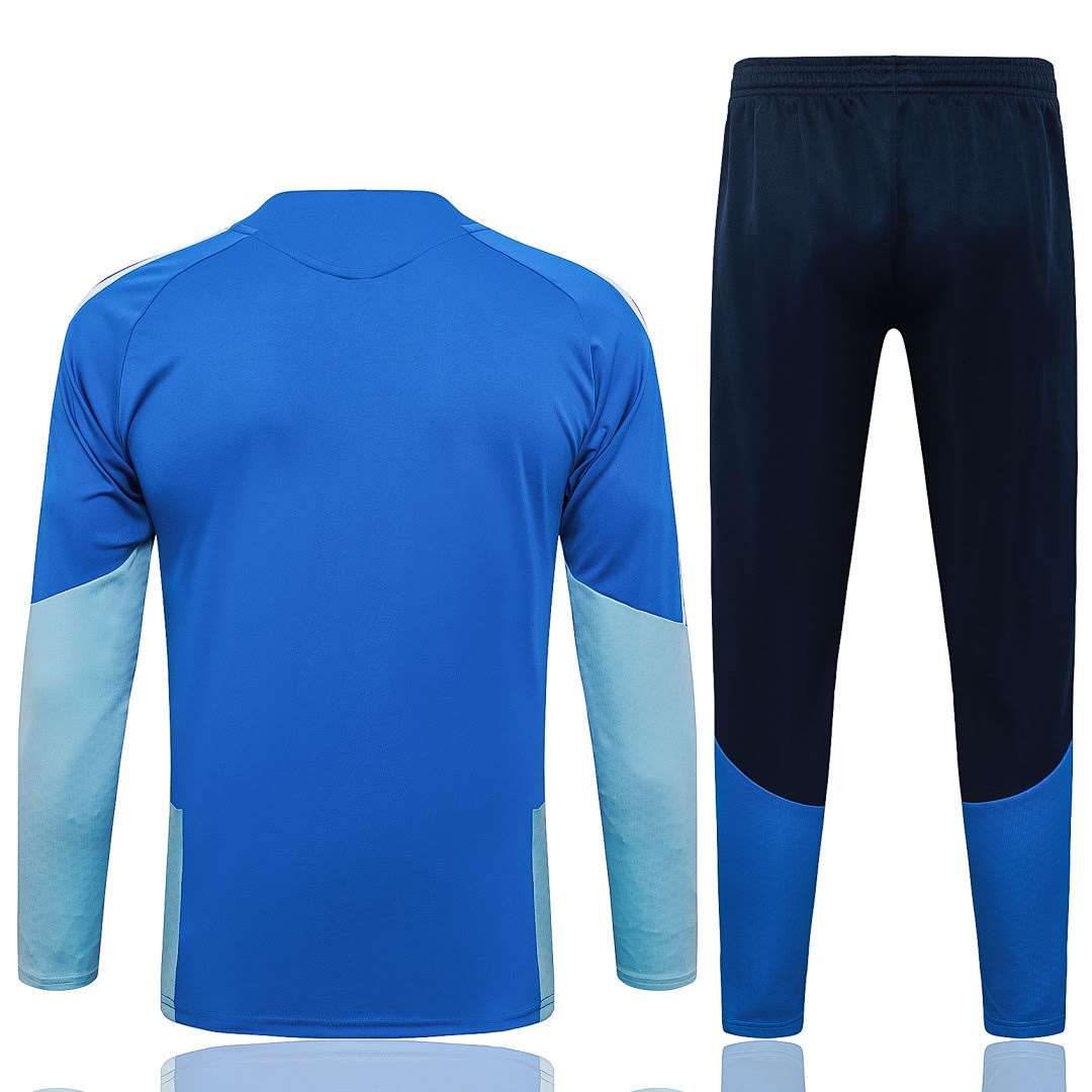 B26011# 2627 Cruzeiro Blue Half-Zip Suit S-2XL — foto 2