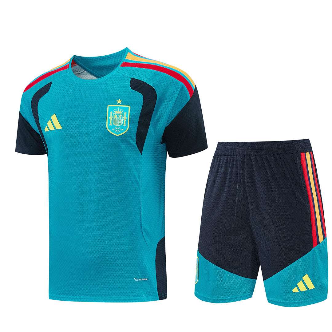 2627 Spanish Lake Blue Short-Sleeve Suit S-2XL — foto 1