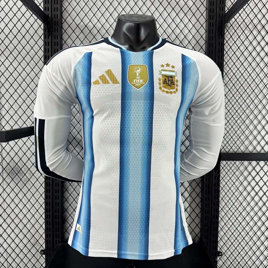 2627 Argentina Home Game Player Long-Sleeve S-4XL — foto 1