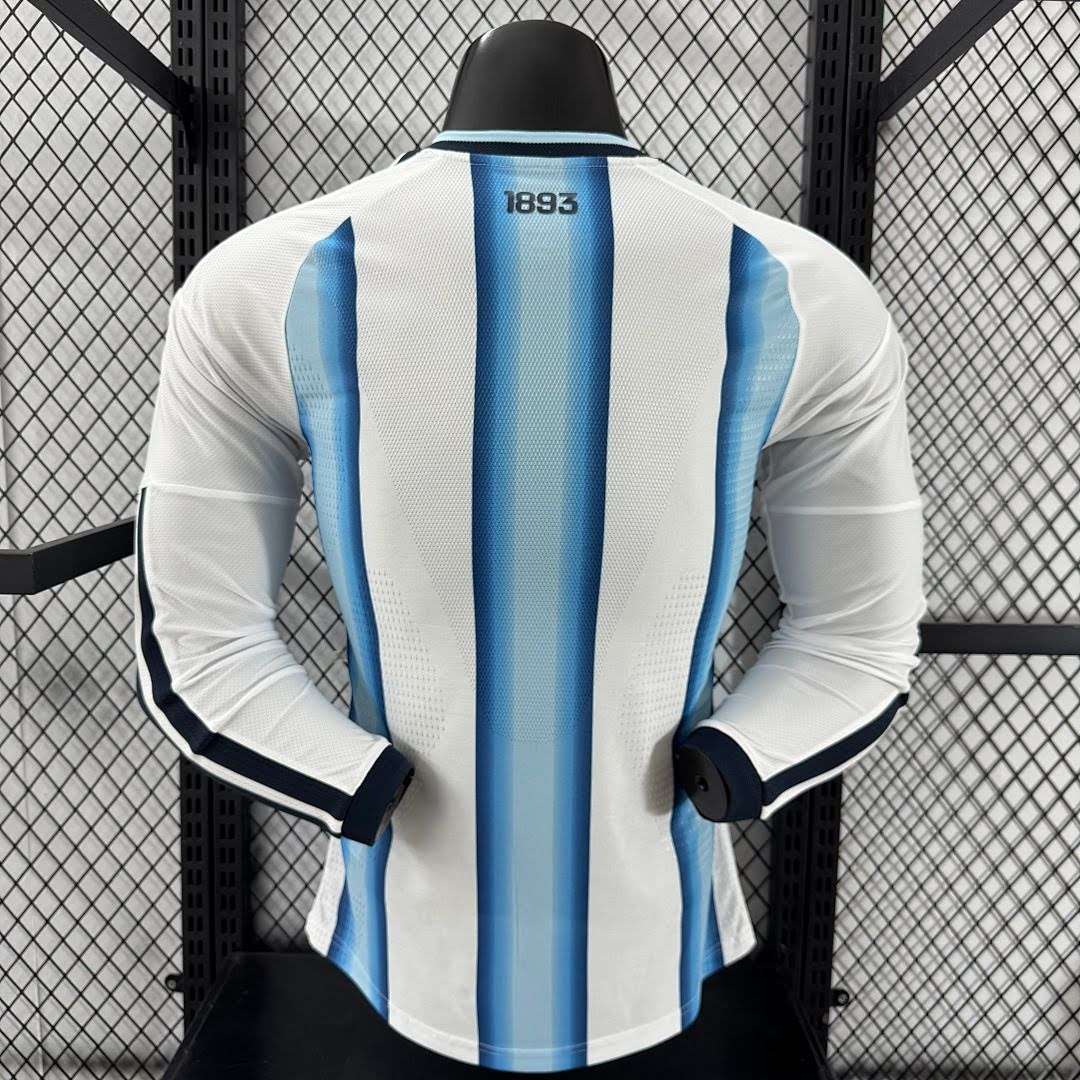 2627 Argentina Home Game Player Long-Sleeve S-4XL — foto 2