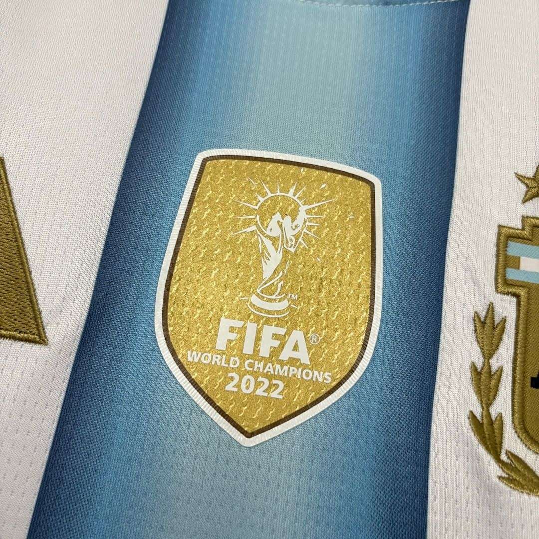 2627 Argentina Home Jersey Long Sleeve S-4XL — foto 3