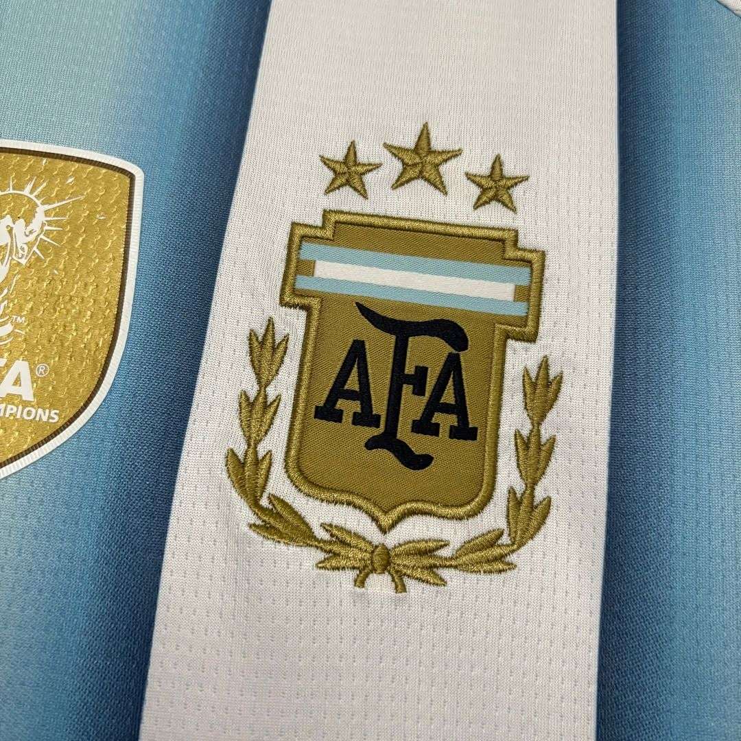 2627 Argentina Home Jersey Long Sleeve S-4XL — foto 4