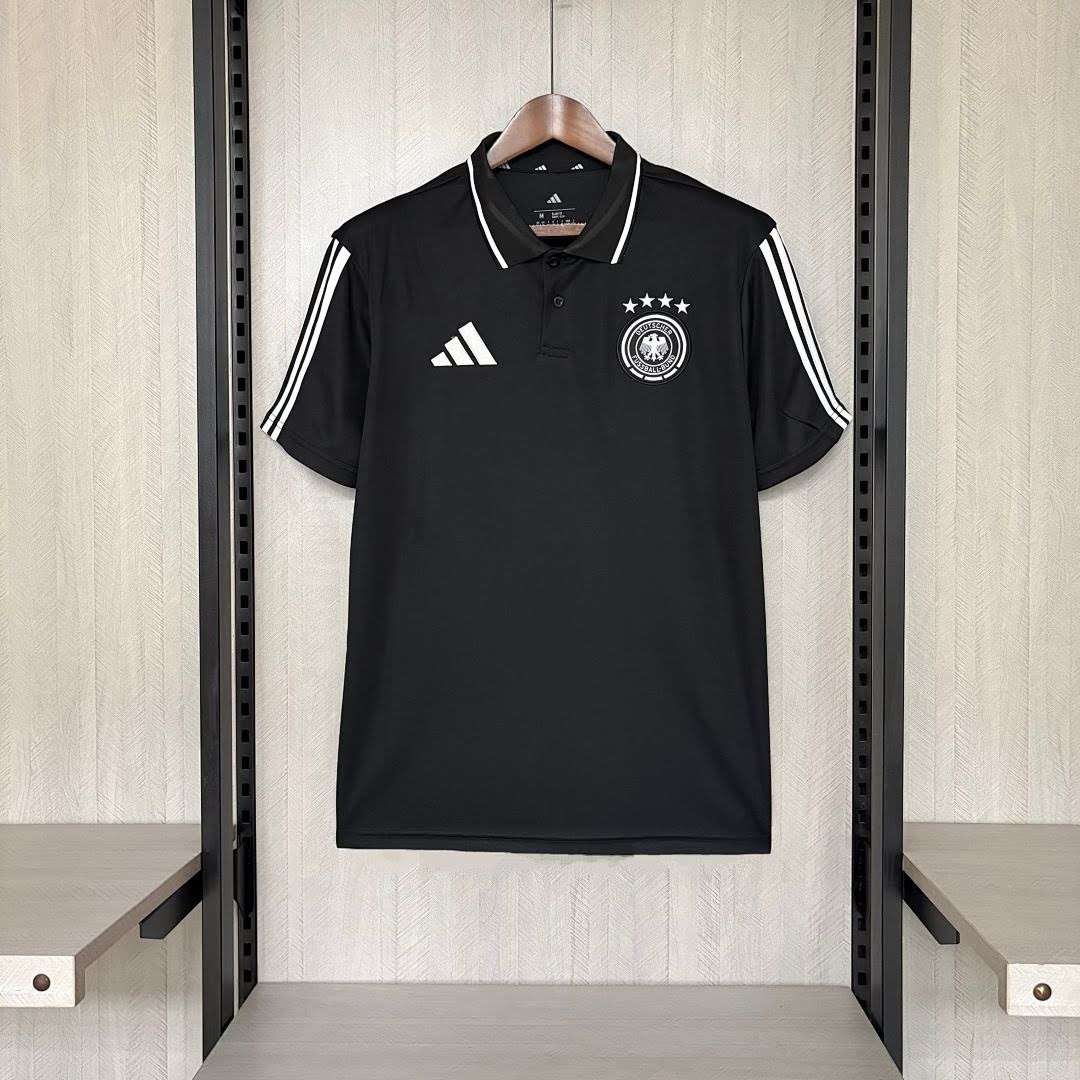 2627 German Black Polo Shirt, Sizes S-2XL — foto 1