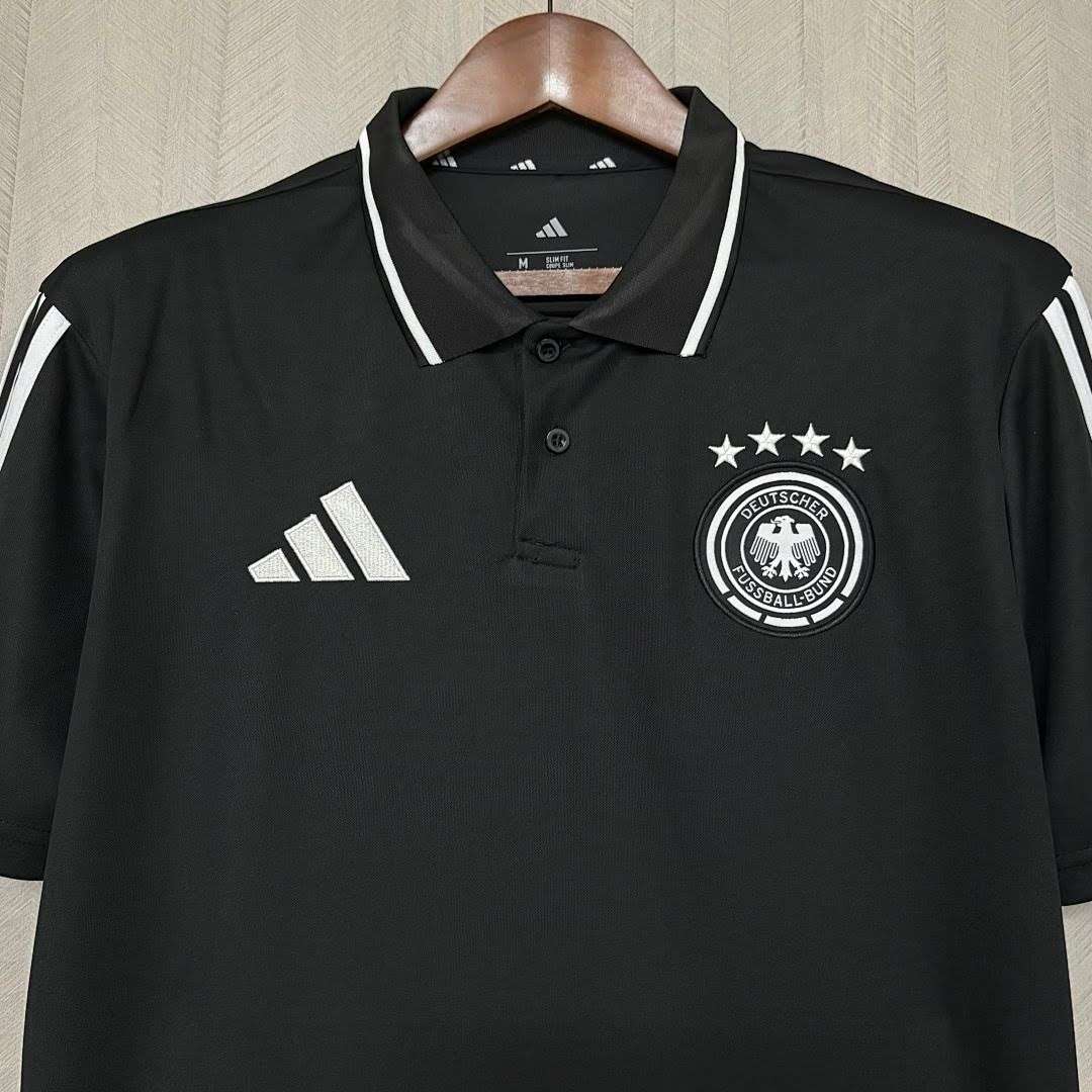 2627 German Black Polo Shirt, Sizes S-2XL — foto 3