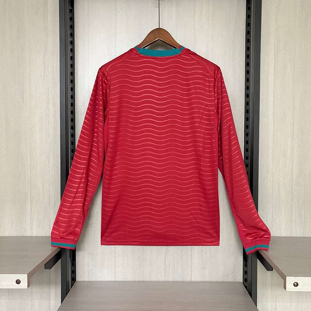 2627 Portugal Home Long Sleeve S-4XL — foto 2