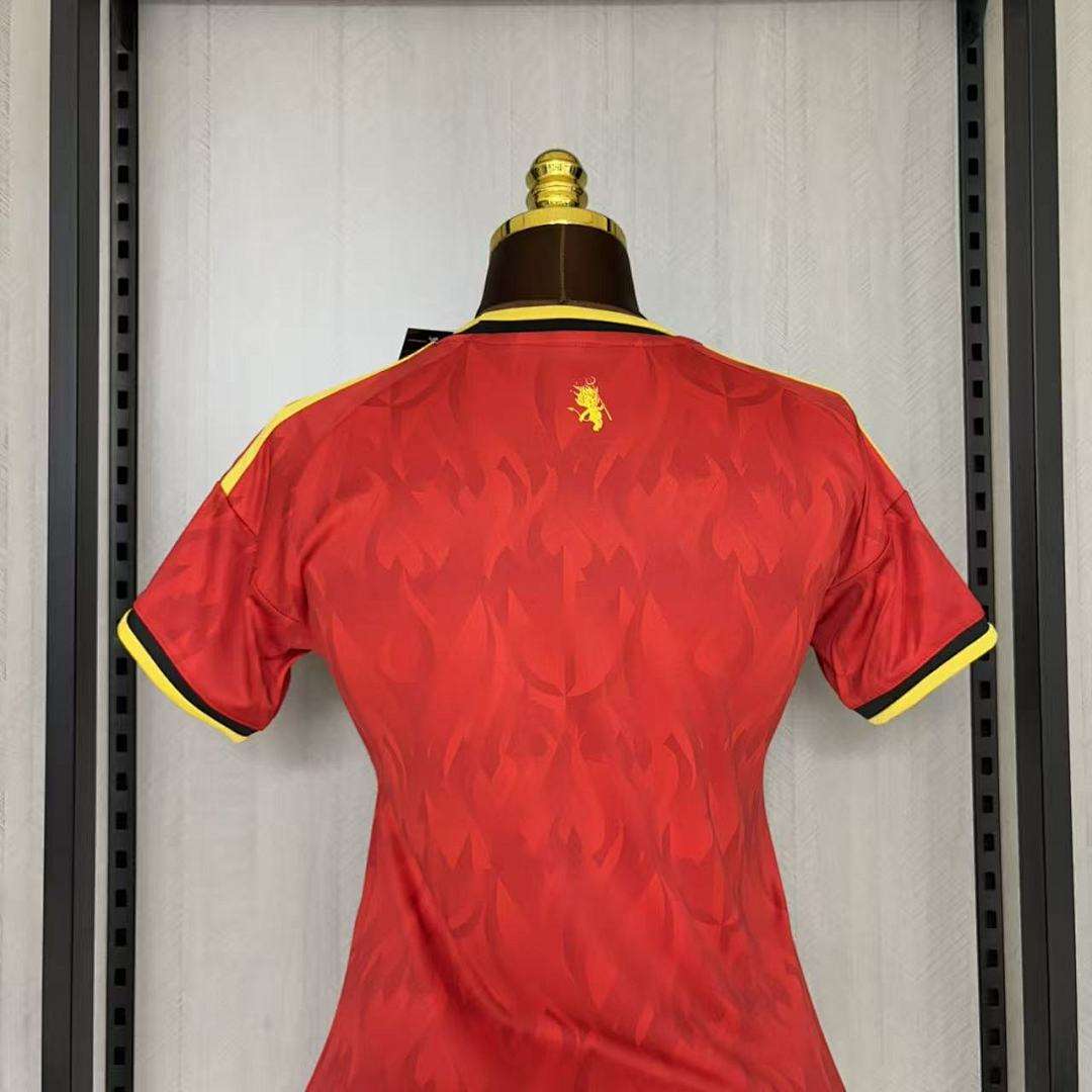 2627 women  Belgium   Home Jersey S-2XL — foto 3