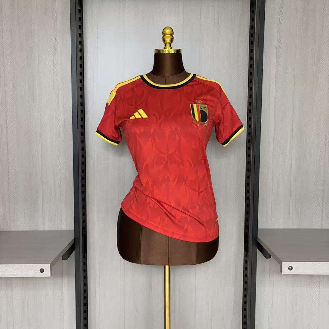 2627 women  Belgium   Home Jersey S-2XL — foto 1