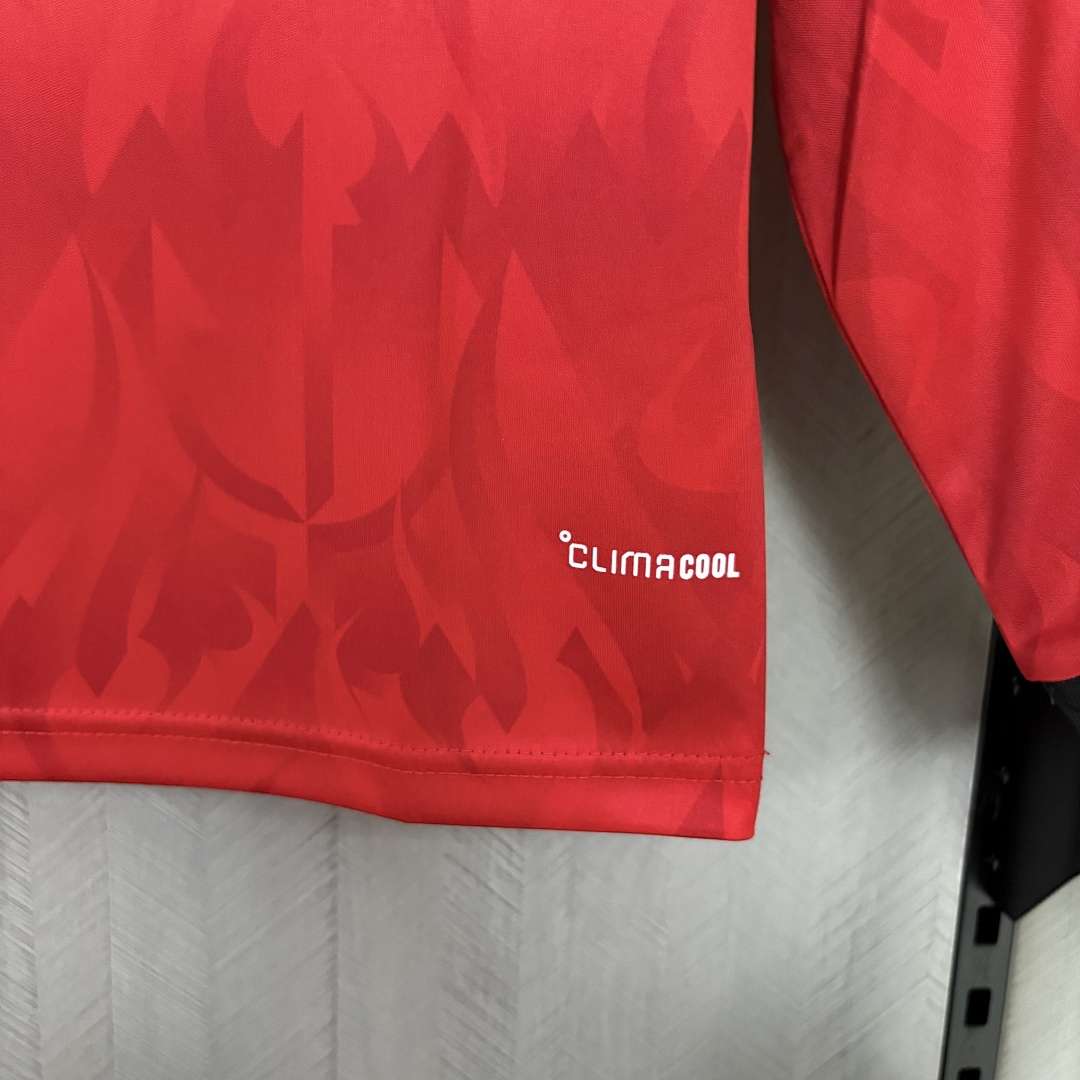 2627 Belgium Home Long-Sleeve Jersey S-4XL — foto 3