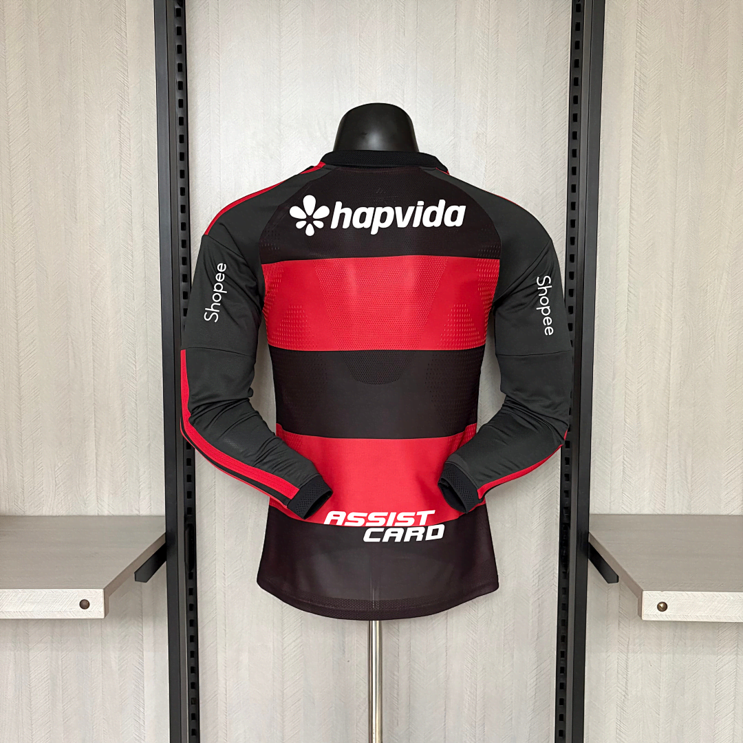 2627 Flamengo home team long-sleeved player S-2XL — foto 4