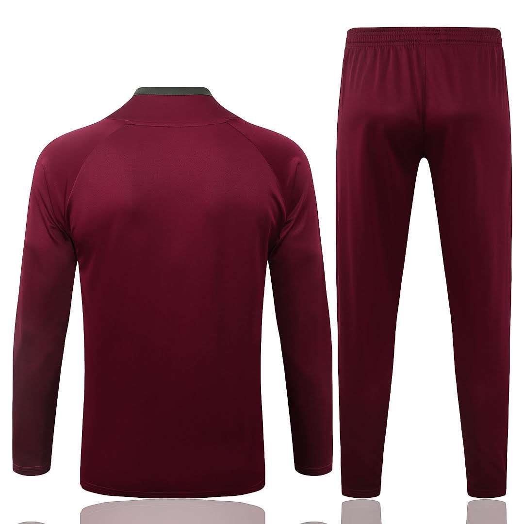 B25157# 2526 Fluminense Maroon Half-Zip Set S-2XL — foto 2