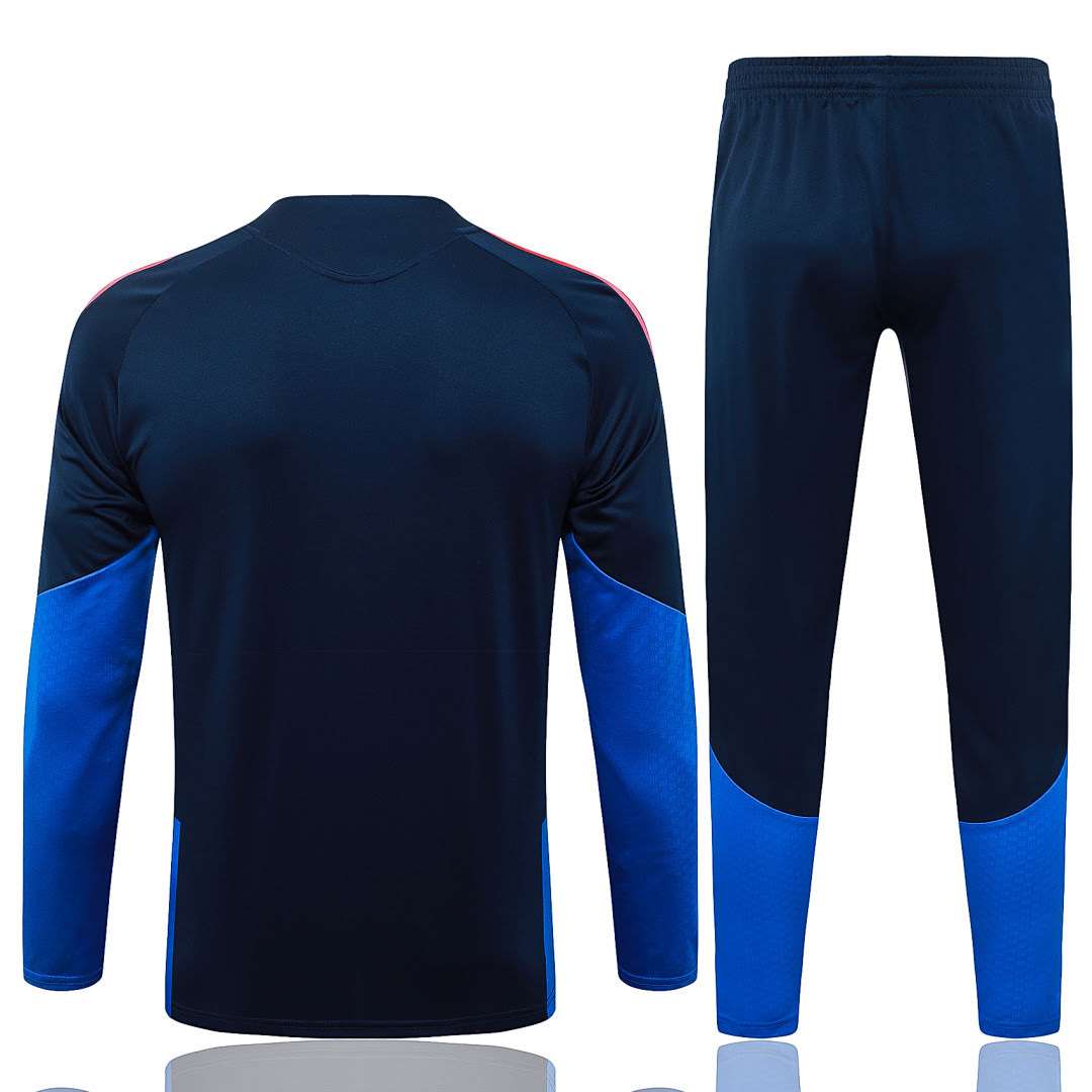 B26024# 2627 Columbia Royal Blue Half-Zip Suit S-2XL — foto 2
