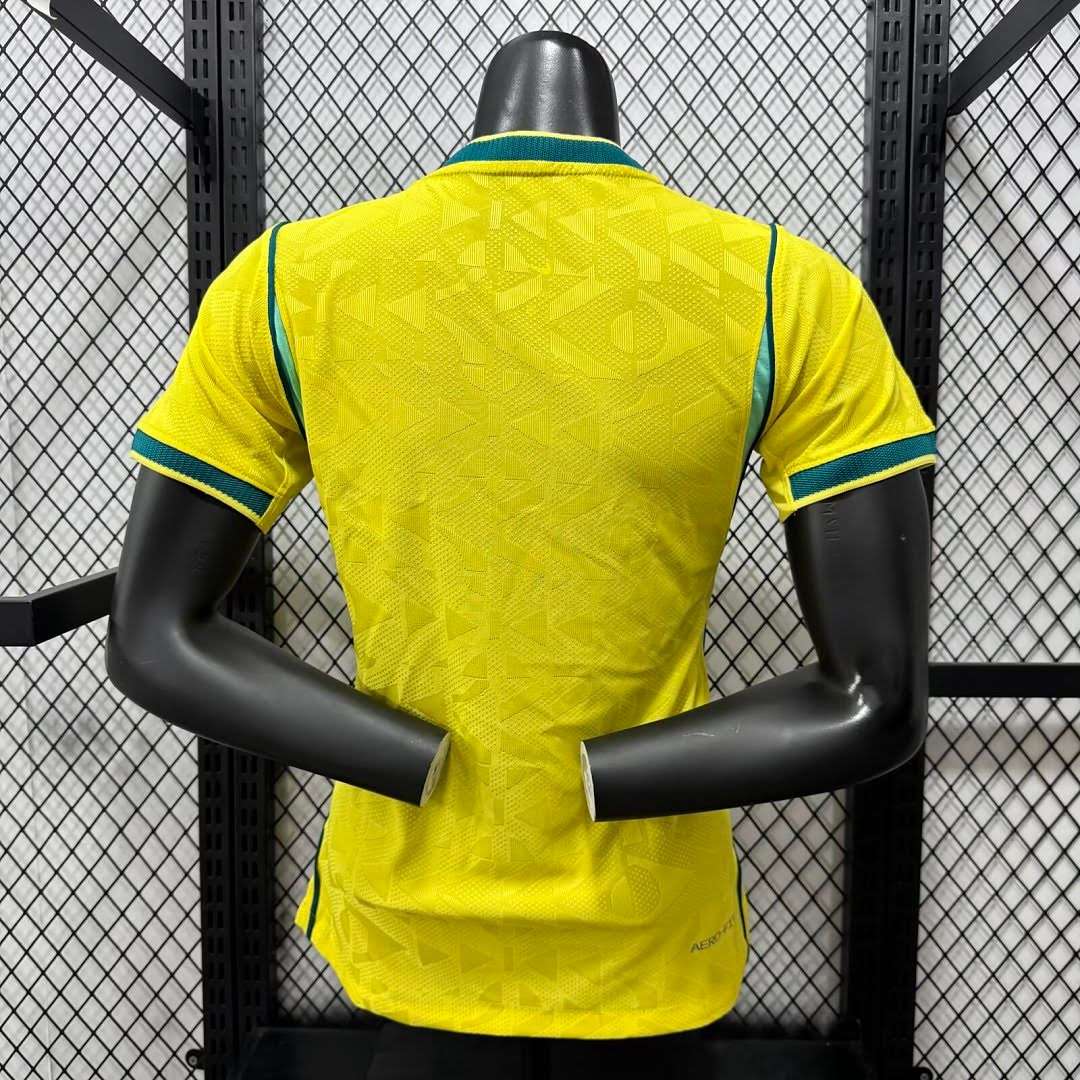 2627 Brazil Home Women's Player Size S-2XL — foto 2