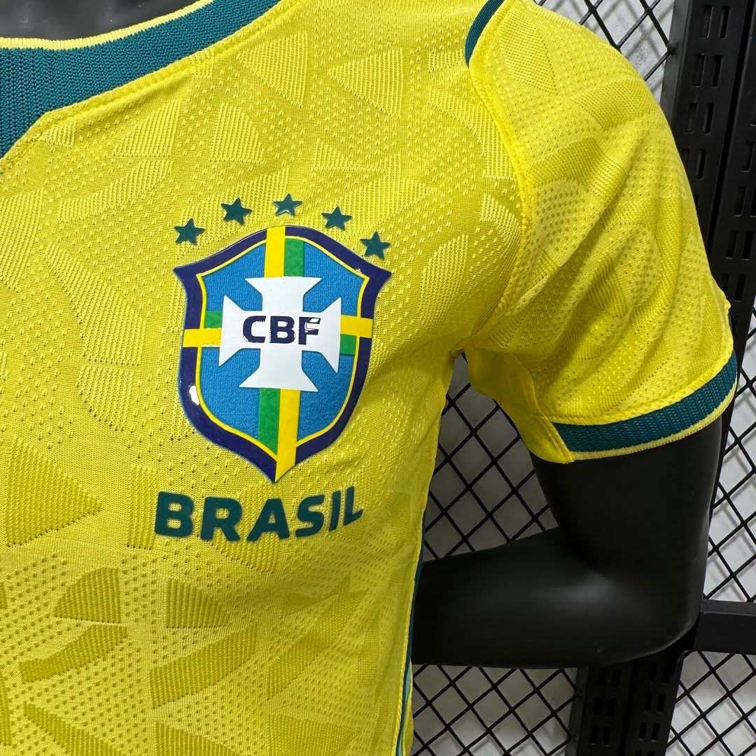 2627 Brazil Home Women's Player Size S-2XL — foto 3