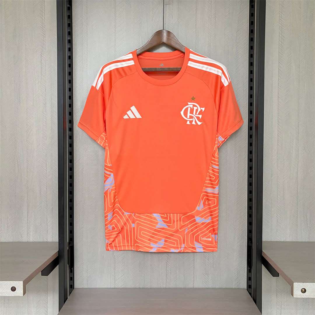 2627 Flamengo Orange Goalkeeper Jersey S-4XL — foto 1